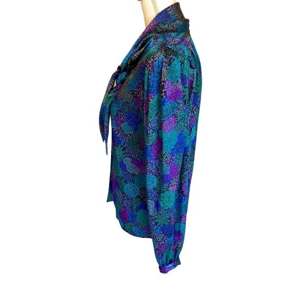 Eva Laurel New York Long Sleeve Blouse Size 8 - Picture 3 of 7